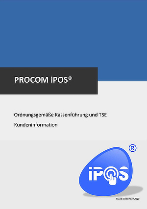 PROCOM iPOS Kassensysteme -Kassenführung und TSE