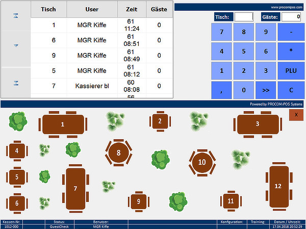 iPOS Kassensoftware - Layoutbeispiel 8